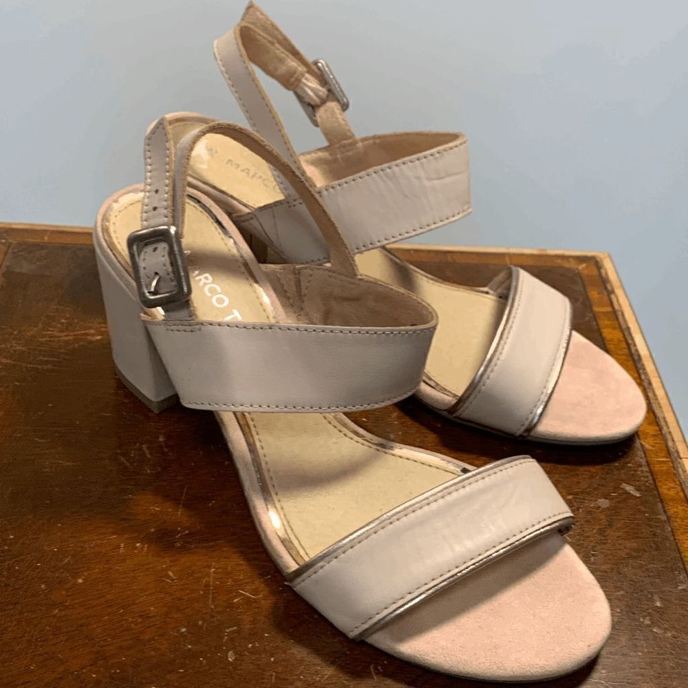 Marco Tozzi Blush Chunk Heel
